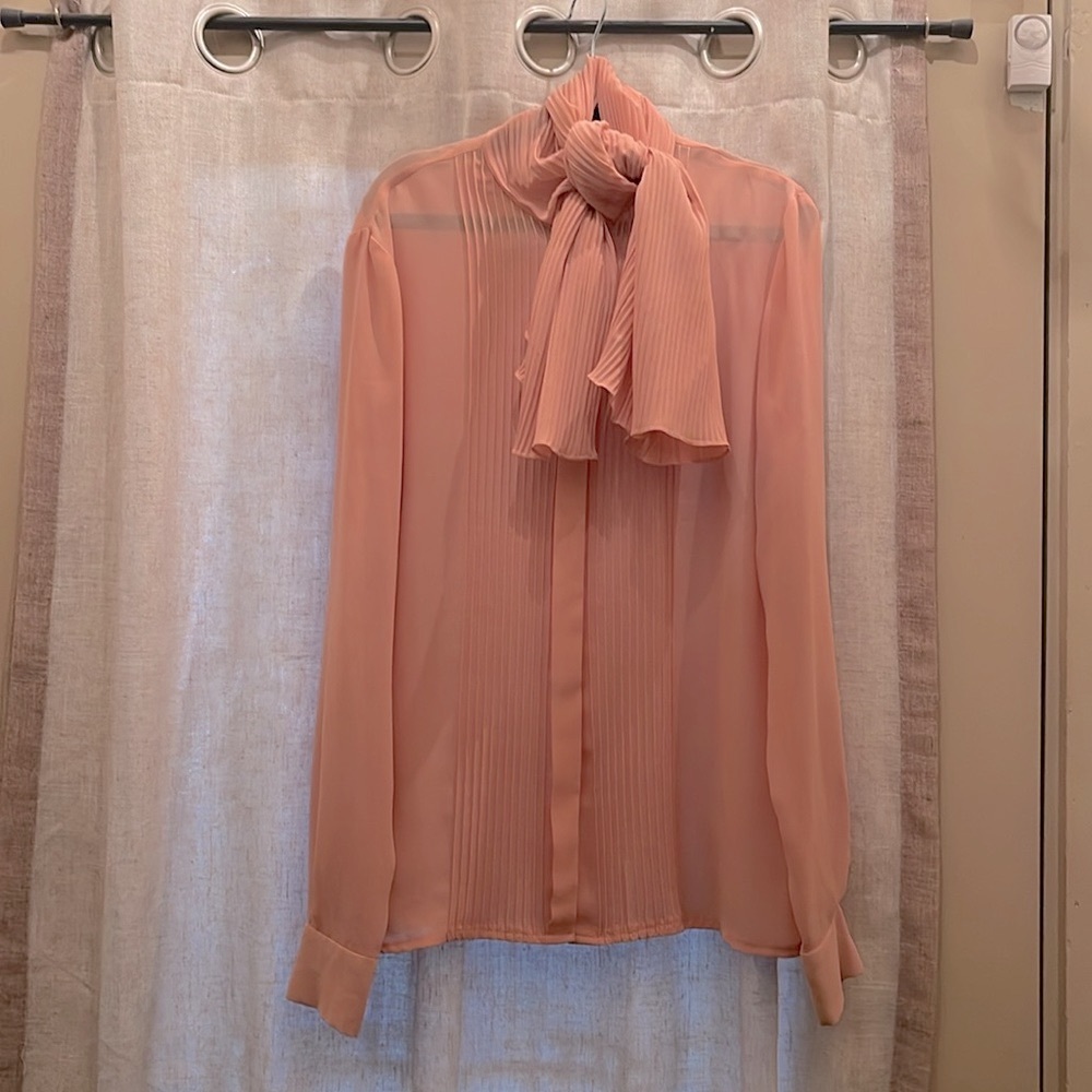 Anne Klein blouse - blush rose/pink.